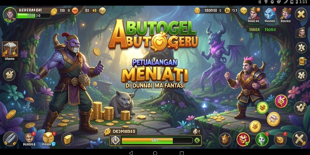 Tampilan gameplay ABUTOGEL yang menegangkan dan penuh aksi.