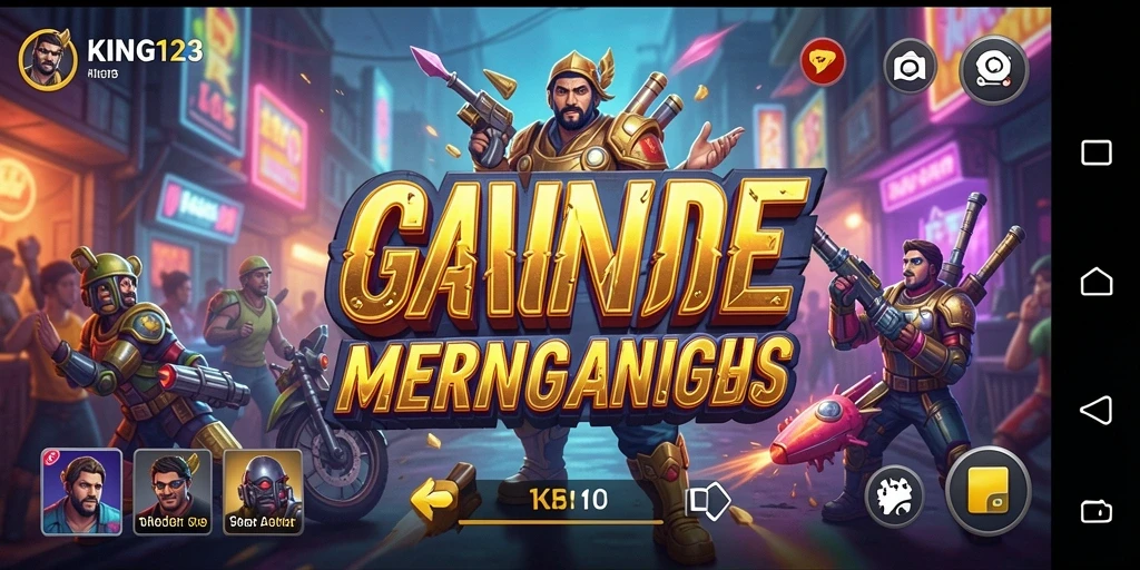 Tangkapan layar dari gameplay KING123 yang penuh aksi dan tantangan.