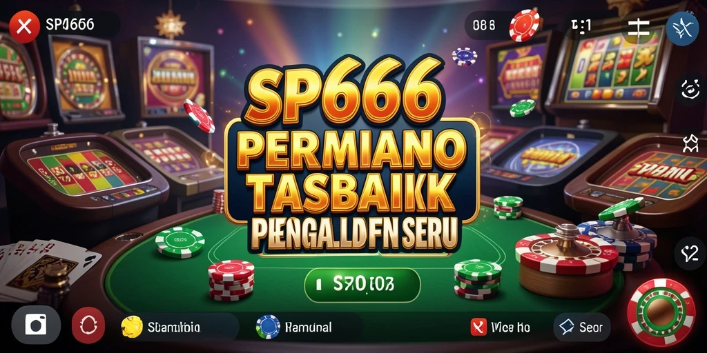 Screenshot game SP666 menampilkan aksi seru permainan Kasino.