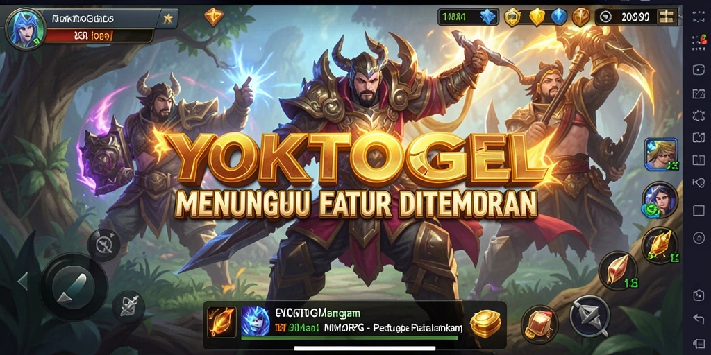 Screenshot gameplay YOKTOGEL, menunjukkan aksi pertarungan yang mendebarkan.